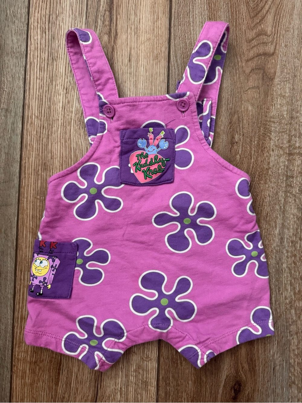 SpongeBob Squarepants BoxLunch Baby Shortalls